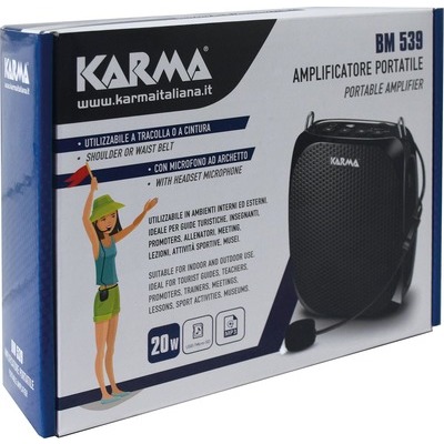 Amplificatore portatile con microfono Karma BM539