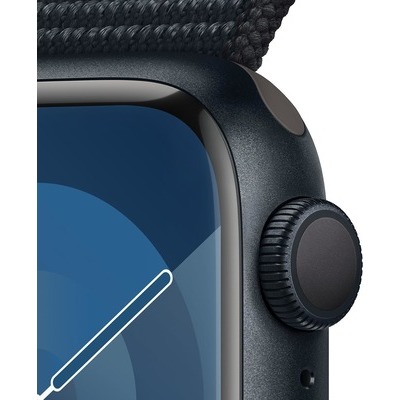 Apple Watch Serie 9 GPS 45mm Alluminio Midnight con cinturino Sport Loop Midnight