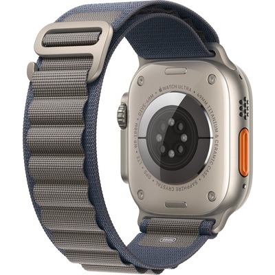 Apple Watch Ultra 2 GPS + Cellular 49mm Titanio con cinturino Blue Alpine Loop - Large