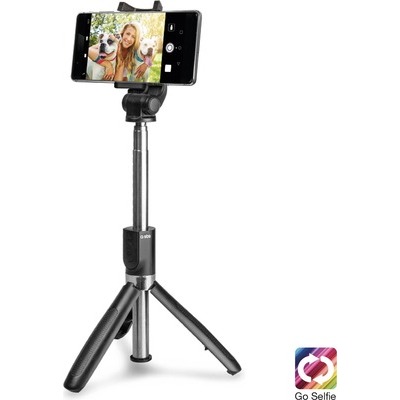 Asta selfie SBS funzione tripod wireless, con telecomando e pouch inclusi
