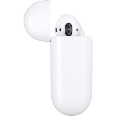 Auricolari Bluetooth Apple AirPods 2019 con custodia standard white bianco