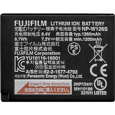 Batteria Fujifilm NP-W126S per serie X