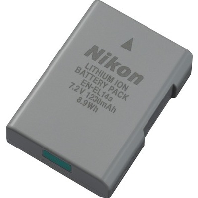 Batteria Nikon EN-EL14 D3100 D3200 D3300 D5200 D5300 D3400