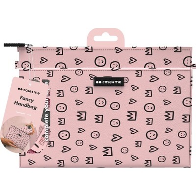 Borsetta SBS handbag canvas pink queen rosa