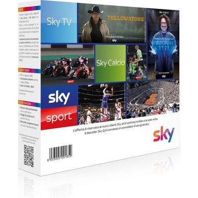 Box SKY 3 Mesi Sky Tv + Sport + Calcio