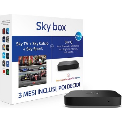 Box SKY 3 Mesi Sky Tv + Sport + Calcio