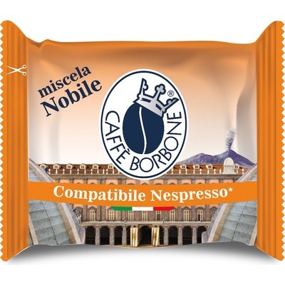 Capsule Caffe' Borbone Nobile 50 capsule Compatibile Nespresso