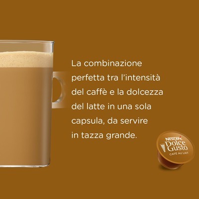 Capsule Caffe' Dolce Gusto Caffelatte 16 capsule