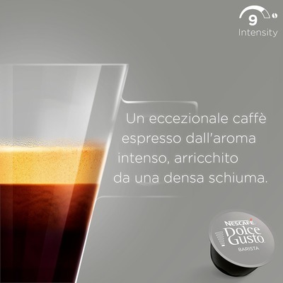 Capsule Caffe' Dolce Gusto Espresso Barista 16 capsule