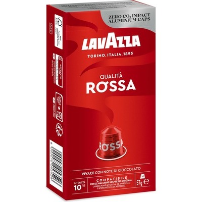 Capsule Caffe' Lavazza Nespresso Qualita' Rossa 10 capsule