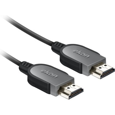 Cavo Ekon ad alta velocità HDMI tipo A maschio concavo Ethernet maschio per 3D e Ultra HD lunghezza 1,8 metri colore nero