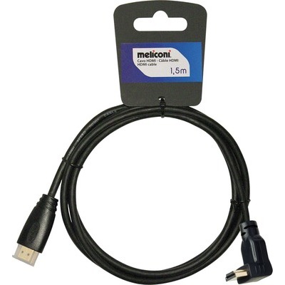 Cavo HDMI Meliconi plug 90 gradi 1,5 mt