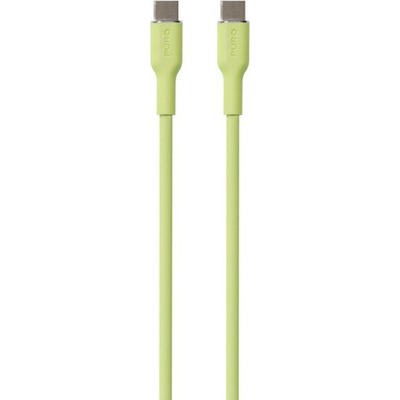 Cavo Puro Soft ICON da USB-C a USB-C 1.5m verde chiaro