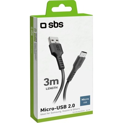 Cavo SBS dati USB 2.0-micro USB 3.0 metri