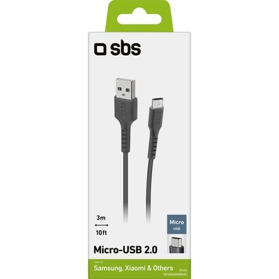 Cavo SBS dati USB 2.0-micro USB 3.0 metri