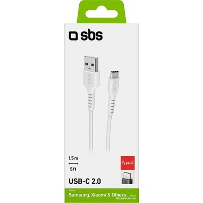 Cavo SBS USB/Type-C 1,5 metri bianco