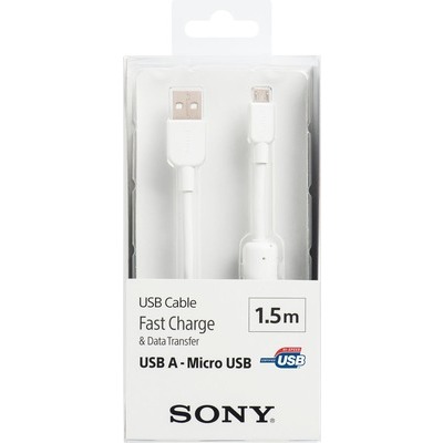 Cavo Sony USB standard micro USB 150cm bianco (A-B)