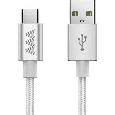 Cavo USB to Type-C AAAmaze AMIT0010S 1 metro silver USB-C