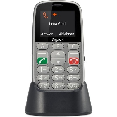 Cellulare Gigaset GL390 grey grigio
