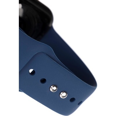Cinturino AAAmaze AMAA0007 per Apple watch 42/44mm in silicone navy blue blu