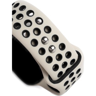 Cinturino AAAmaze AMAA0013 per Apple watch 38/40mm in silicone sport stone/black grigio/nero