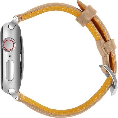Cinturino AAAmaze AMAA0032 per Apple watch 38/40mm in pelle apricot albicocca