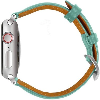 Cinturino AAAmaze AMAA0033 per Apple watch 38/40mm in pelle teal azzurro