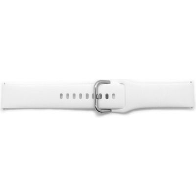 Cinturino AAAmaze AMWA0006 per Smartwatch 20 mm in silicone sport bianco