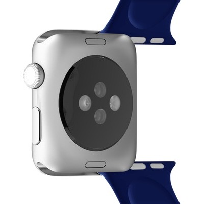 Cinturino di ricambio Puro Apple watch 42mm/44mm blu scuro / dark blue taglie s/m - m/l