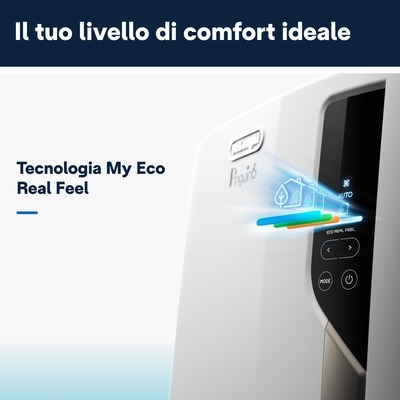 Condizionatore portatile De'Longhi PAC EL98 ECO REAL FEEL