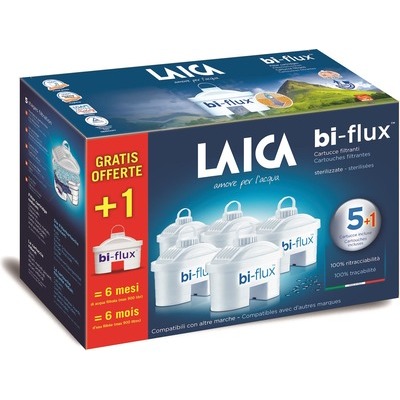 Confezione 6 filtri Laica F6S 5+1 Filtri