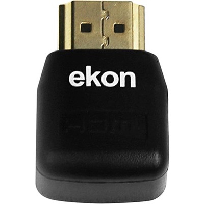 Connettore 90 gradi HDMI femmina a HDMI maschio connettori GOLD Ekon