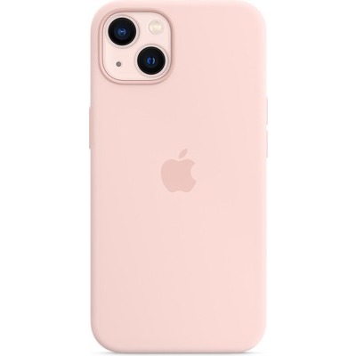 Cover Apple per iPhone 13 in silicone rosa