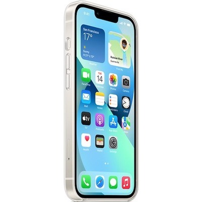 Cover Apple per iPhone 13 in silicone trasparente