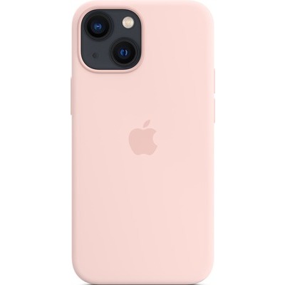 Cover Apple per iPhone 13 Mini in silicone rosa