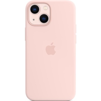 Cover Apple per iPhone 13 Mini in silicone rosa