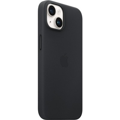 Cover Apple per iPhone 14 in pelle midnight nero