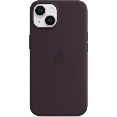 Cover Apple per iPhone 14 in silicone viola