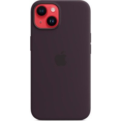 Cover Apple per iPhone 14 in silicone viola