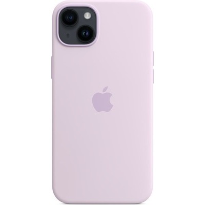 Cover Apple per iPhone 14 Plus in silicone lilla