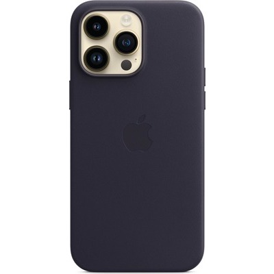 Cover Apple per iPhone 14 Pro Max in pelle ink blu