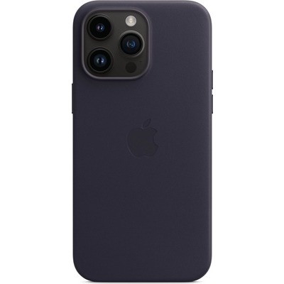 Cover Apple per iPhone 14 Pro Max in pelle ink blu