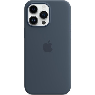 Cover Apple per iPhone 14 Pro Max in silicone blu