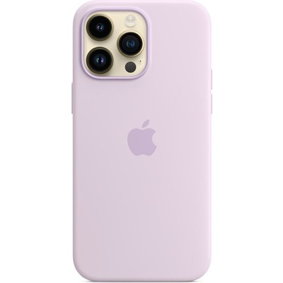 Cover Apple per iPhone 14 Pro Max in silicone lilla