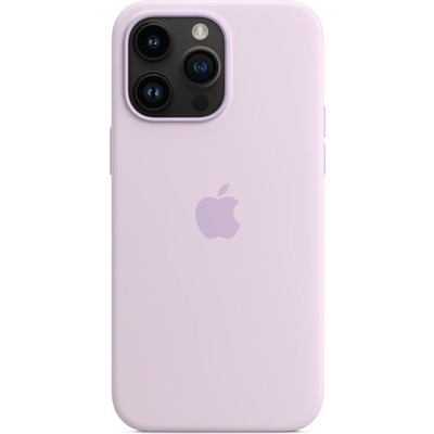 Cover Apple per iPhone 14 Pro Max in silicone lilla