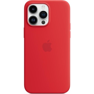 Cover Apple per iPhone 14 Pro Max in silicone rosso