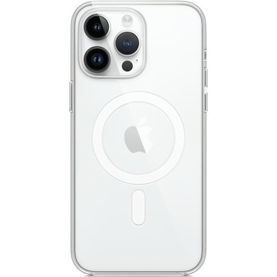 Cover Apple per iPhone 14 Pro Max in silicone trasparente
