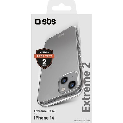 Cover Extreme X2 SBS per iPhone 13/14 trasparente
