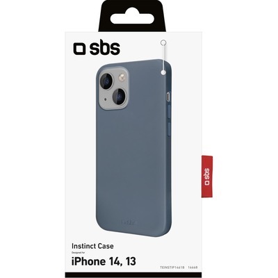 Cover instinct SBS per iPhone 14 blu