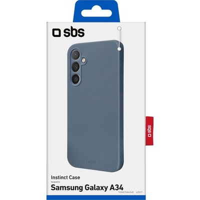 Cover instinct SBS per Samsung Galaxy A34 blu